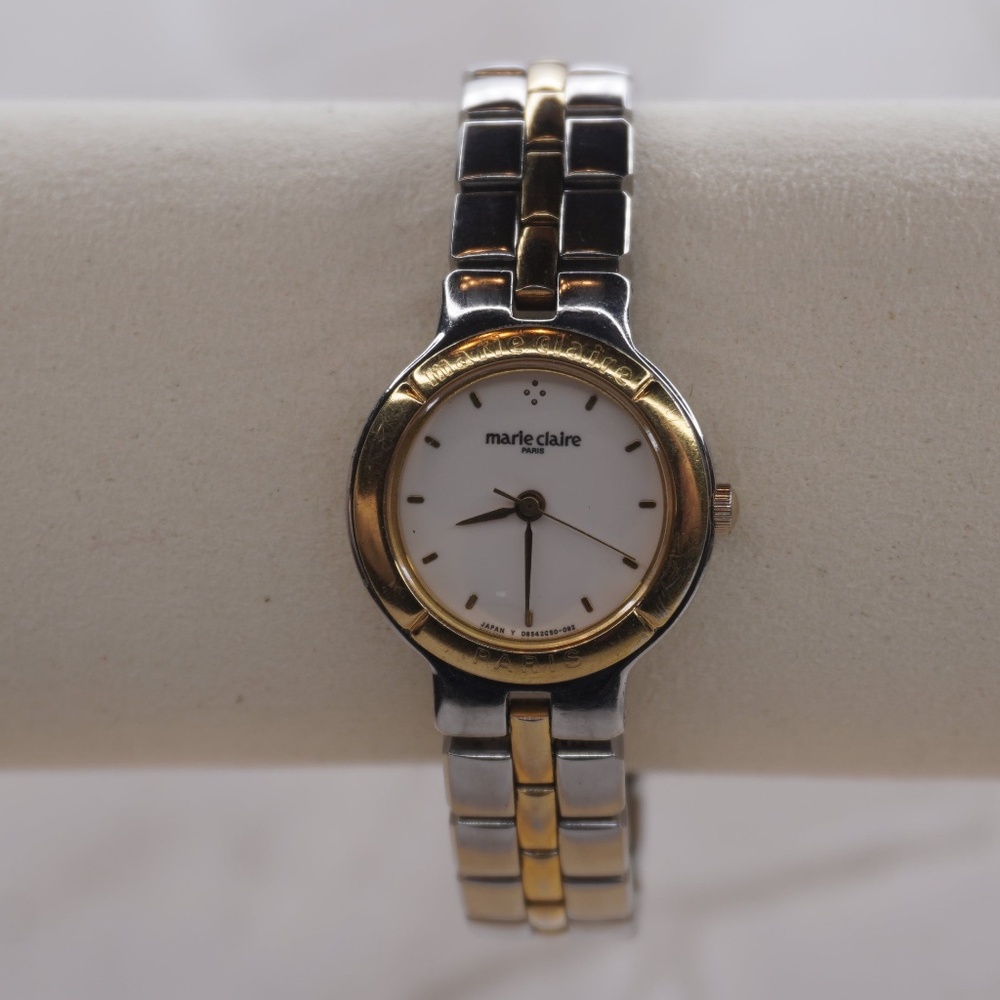 Darling Vintage Marie Claire Paris Two Tone Watch